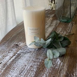 Hearth and Hand Pillar candle and stem NWT